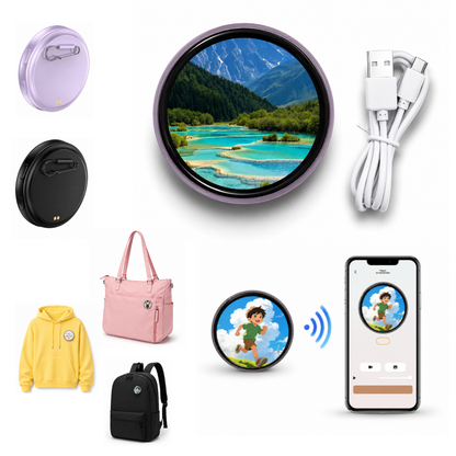 Pin Animado LED Personalizable