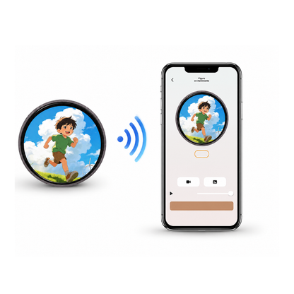 Pin Animado LED Personalizable